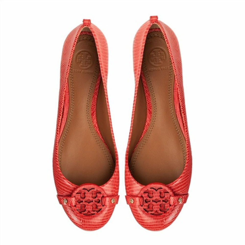 Tory Burch Mini Miller Melon Flats